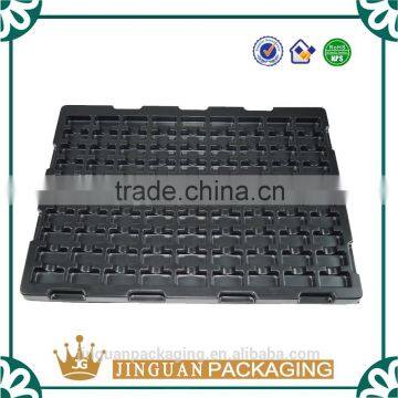 China manufacturer vacuum formed blister electronic componenes tray