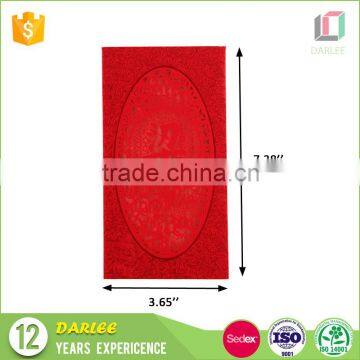 2016 Newest Design Unique Red Packet Custom Laser Cut Paper Printing Red Envelope photo-2