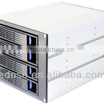 EDNSE 3U Network Storage Kit ED3004 4x3.5" SATA Hot Swap Into 3 x 5.25" Drive Bays Sata1/2/3 and Sas HDD Trays Hot-swap 6GB/s photo-2