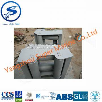 JIS F2026-80 Five Roller Fairlead Type B/ Mooring Roller,Ship Five Rollers Fairlead,Five-Roller Fairlead For Boat photo-3
