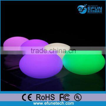 remote control rgb color illuminated floating glow ball,waterproof led big ball light