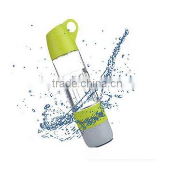 sd card portable water bottle bluetooth sound master speaker