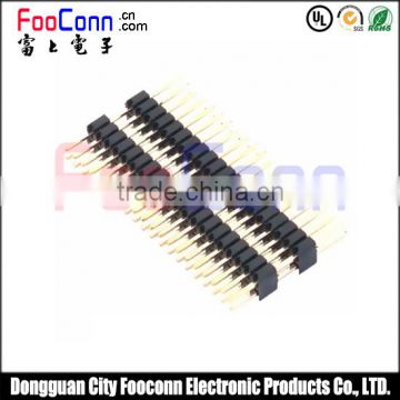 1.00mm pcb board connector,straight angle with dual row battery connector pcb