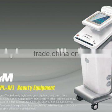 2015 Hot Sale E-light Skin Care Machine&(IPL+RF)Hair Removal and Skin Rejuvenation Machine