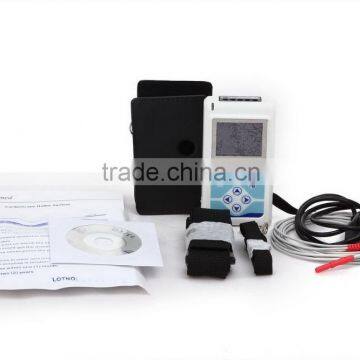 24 Hours Holter Price Medical Equipment Cardiac Heart Monitor 3/12 Channel ECG Holter Price With Free Software-Shelly photo-6