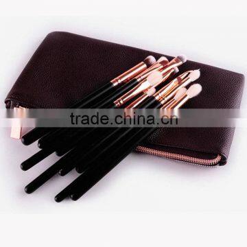 12pcs Black Handle Eye Makeup Brushes Eyeliner Eyebrow Eyeshadow Brushes photo-3