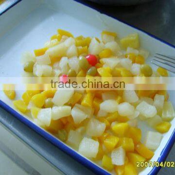 7113# Pineapple/pear/grade/peach /cherry Material Canned Fruit Cocktail