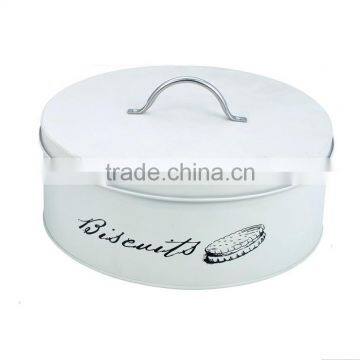 Industrial Use bule christmas gift tin box