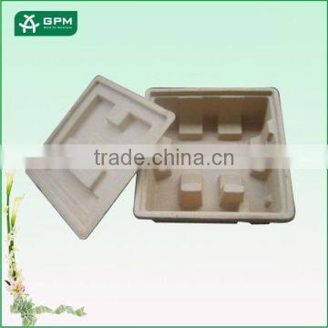 Eco Friendly Biodegradable Molded Electronic Components Packing Tray Factory photo-6