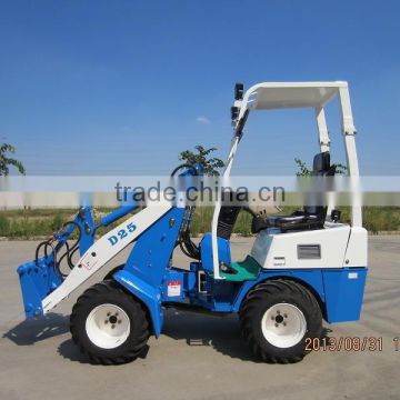 2015 New style CE 4WD Mini Wheel Loader , optional equipments