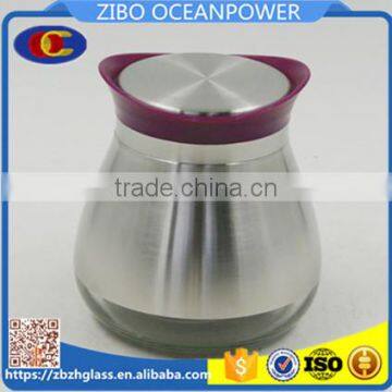 Screw caps Stainless Steel glass canister