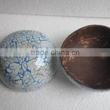 Nice Design Coconut Shell Bowl With Eggshell Outside, Wholesale Bowl From Vietnam