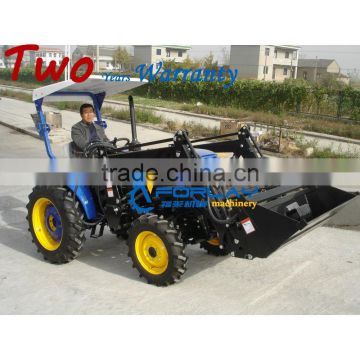 jm-254 High quantity farm equipment used tractor for sale with 4 in 1 Front end loader