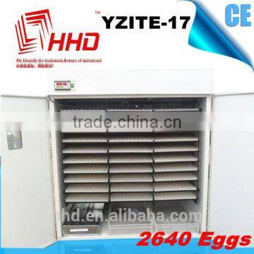 Hot selling CE marked HHD brand automatic egg incubator hatching machine for sale YZITE-17