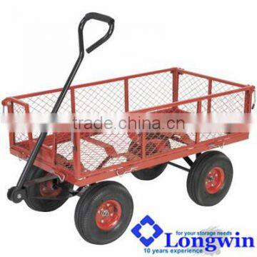 Wheelbarrow wagon gardening tool cart