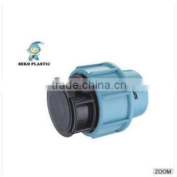 pp Compression Fittings Plastic Pipe Quick Coupling/Agriculture Fittings PP Compression Fittings PP Coupling photo-6