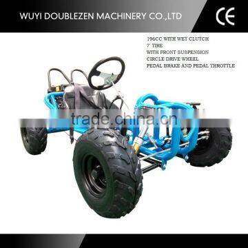 Single person racing cheap 196cc Mini Go Kart for sale