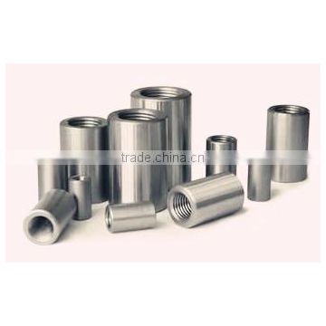 Steel rebar coupler connectors for construction building material