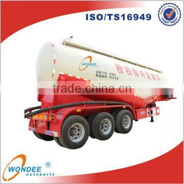 Bulk Cement Transport Semi Trailer 40m3 V Type Bulk Cement Semi Trailer photo-2