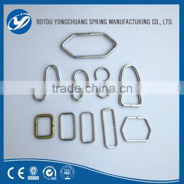 Metal wire square buckle/ring