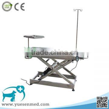 good price good quality electric-driven and hydraulic pressure vet surgery table price