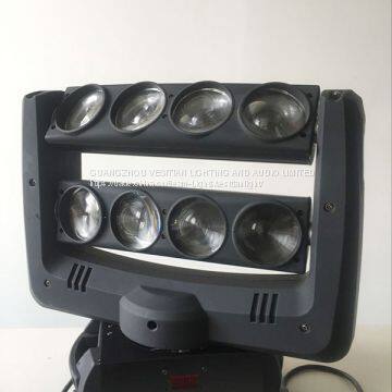 Website in Dubai Fashionable dj Lighting 8*10w RGBW 4in1 Led Beam Moving Head Spider Robots photo-2