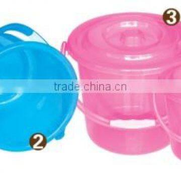 hot sale cheap plastic bucket with three size