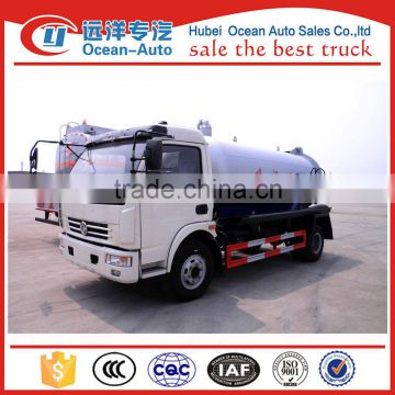 industrial 4X2 6ton sewag vacuum tank truck