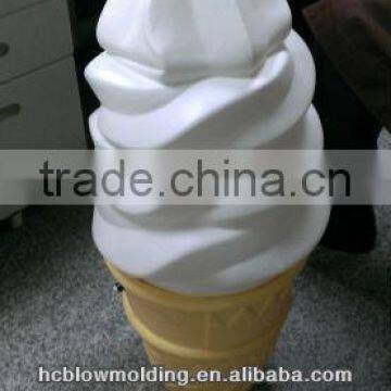 OEM Blow Molding Ice-cream Plastic Tank Ice Cream Display Billboards Mould Huizhou Factory