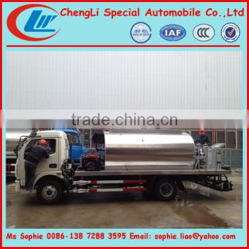 6cbm bitumen tanker truck, bitumen transportation truck,bitumen distributor truck