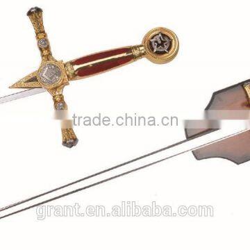 antique knights templar rings sword