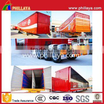 3 Axles 40ton 20ft Low Price Flat Bed Container 40ft Container Truck for Transport Trailer photo-3