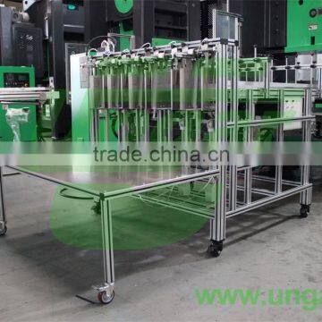 UNGAR Quality 55T Aluminum Foil Container Stacker Collector Machines with CNC Control System Multi Cavities Lines (UNST-0610)