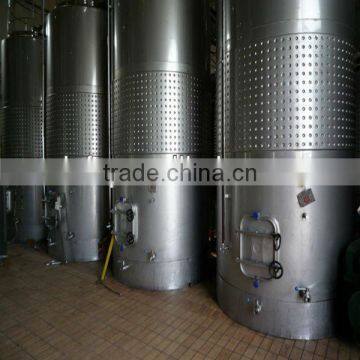 High quality stainless steel wine dimple cooling fermenters