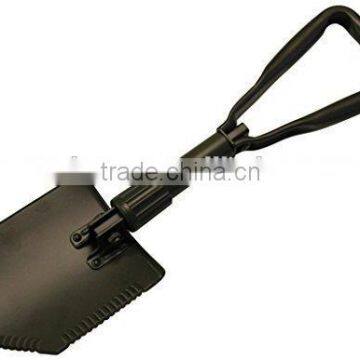 Folding Spade With Bag, Olive Green Comparable Bundeswehr / US Army Military Shovel / Field Spade photo-2