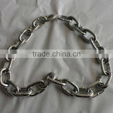 Straight Welded Din763 Din764 Din766 Steel Link Chain photo-4