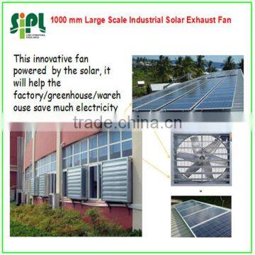 Solar vent fan large exhaust fan! Hot Selling 24 V DC Exhaust Fan