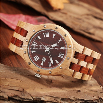 New Fashion Quartz Watch Popular Distribution to Europe and North America Unisex Wooden Watch photo-4