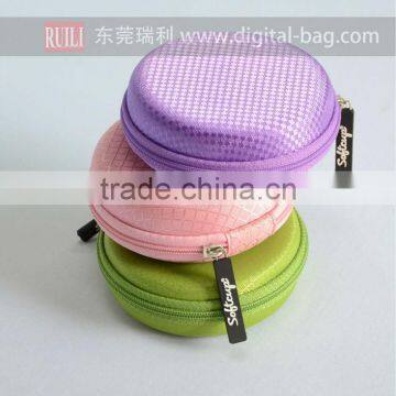 PU Earphone Storage Case In Ear Carry EVA Hard Bag photo-5