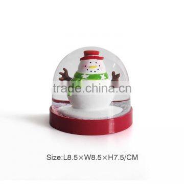 2016 Personalized Plastic Snowman Water Snow Globe photo-5