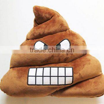 Wholesale monkey emoji pillow custom design plush toys for home decoration