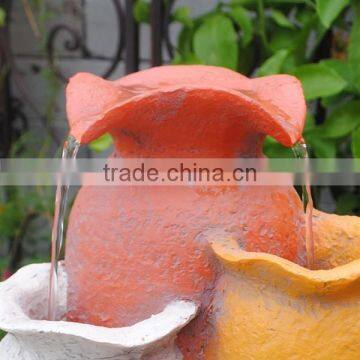 New Style Colorful Water Fountains Water Feature for Garden Decoration