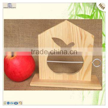 Unfinished Cute Die Cutting Wood Key Rack Holder photo-6
