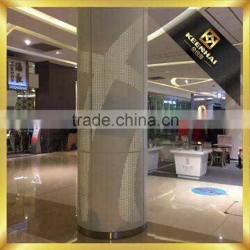 Building Structural Aluminum Interior Decorative Column Cladding