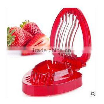 Cake Decorating Baking Tools Plastic Mini Fruit Strawberry Slicer photo-4