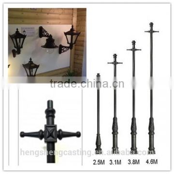 Alibaba China hot sell outdoor antique street lighting pole for sale