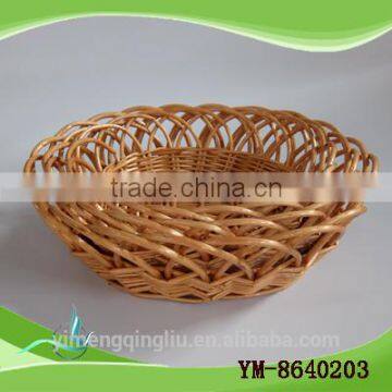 Handmade Beautiful Round Willow Fruit Basket