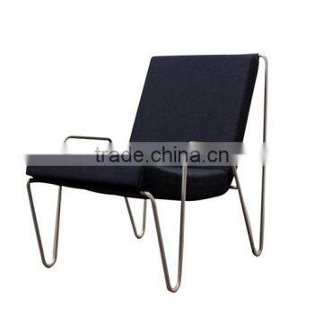 2015 New Modern Tubular Hairpin Metal Frame Arm Chair photo-6