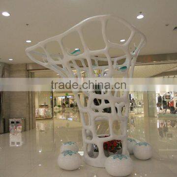 Fiberglass outdoor chair