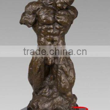 Bronze Abastract Nude Man Statues Art Sculptures
